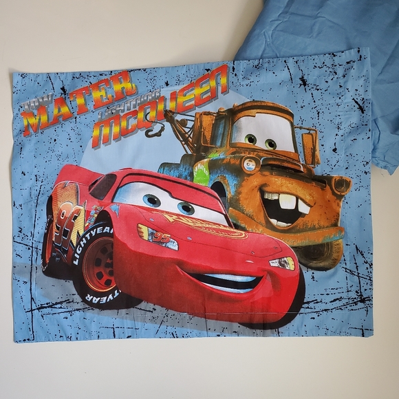 Disney Other - New Disney CARS pillow case and twin bedskirt